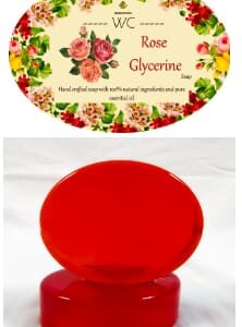 Rose Glycerin Soap 100 gm