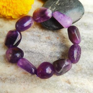 Amethyst Tumble Bracelet