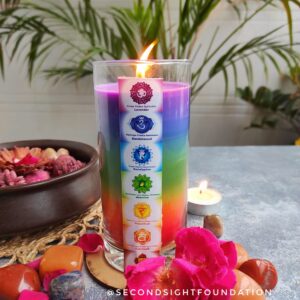 7 CHAKRA CANDLE