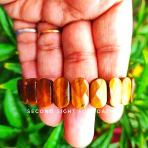 Tiger Eye Chip Cut